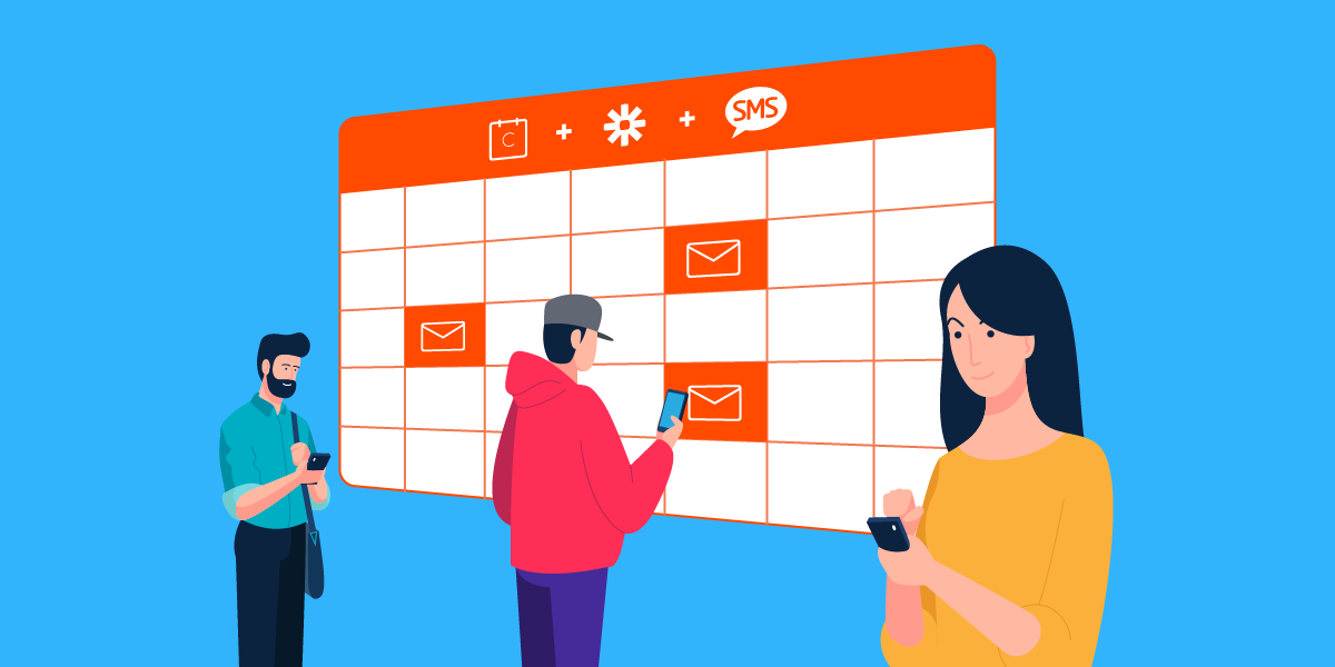 Zapier: Send SMS confirmations and reminders for Calendly appointments